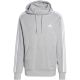 8. Adidas Essentials French Terry 3-Stripes Hoodie M IC0437