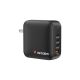 Verbatim Mini GaN Charger 165W 3xUSB-C 1xUSB-A US/EU/UK