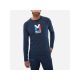 3. MILLET Trilogy Wool T-shirt Ts Ls M navy blue