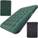 FLOCKED MATTRESS 2-PERSON GREEN 191x137x22CM 24644