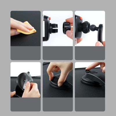 21. Baseus 2in1 car holder for cockpit and ventilation grille black (SUYK000001)