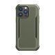 Raptic X-Doria Fort Case iPhone 14 Pro with MagSafe armored cover green