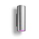 4. Philips Hue Appear outdoor stainless steel wall lamp 2x8W