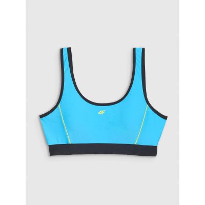 6. Women's bikini top 4F 4F 4FWSS25UBKTF077-33S