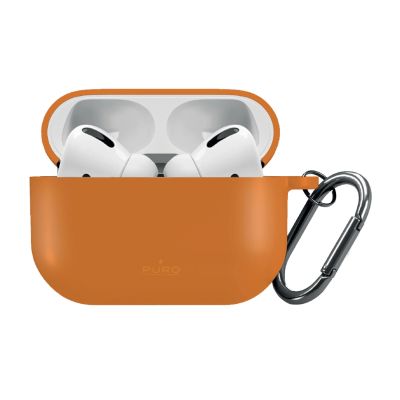 7. Puro Icon Case for AirPods Pro 3 - Orange