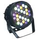 LIGHT4ME BLACK PAR 30x3W RGBA-UV LED - LED Stage Spotlight