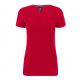 2. Malfini Action V-neck T-shirt W MLI-70171 formula red