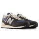 2. New Balance U574 black Lifestyle unisex sneakers (U574SGG)