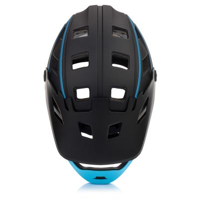 26. Meteor Hydra M Full-Face Bike Helmet 55-58 cm Black/Blue
