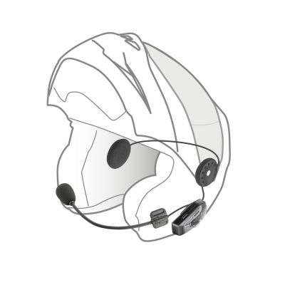 6. INTERPHONE U-COM 6R motorcycle intercom, set for 2 helmets