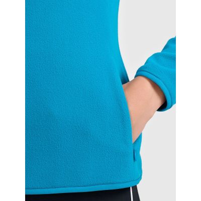 5. Women's Slim-Fit Fleece with Stand-Up Collar 4F 4FRAW25TFLEF496-46S