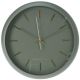 PP WALL CLOCK 30x4.5CM SAGE