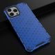 14. Honeycomb Case armor cover with TPU Bumper for iPhone 13 Pro Max blue