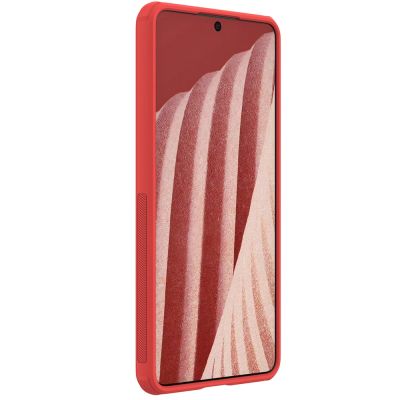 6. Nillkin Super Frosted Shield Pro durable case cover for Samsung Galaxy A73 red