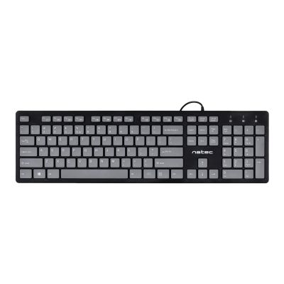 7. NATEC KEYBOARD DISCUS 2 US SLIM BLACK NKL-1829