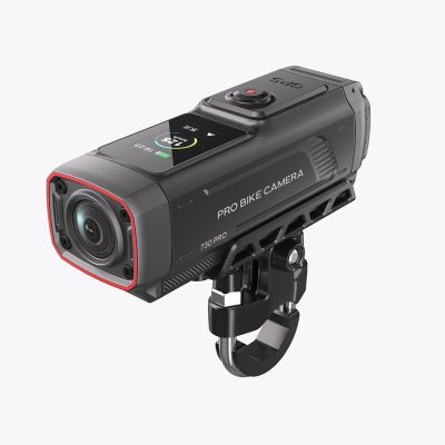 AKEEYO 730Pro 4K Handlebar Video Recorder Sports Camera for Bikes and Motorcycles - Black