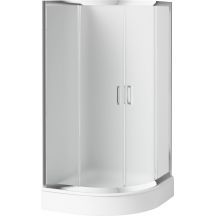 Semicircular shower cabin 90x90 cm - height 170 cm
