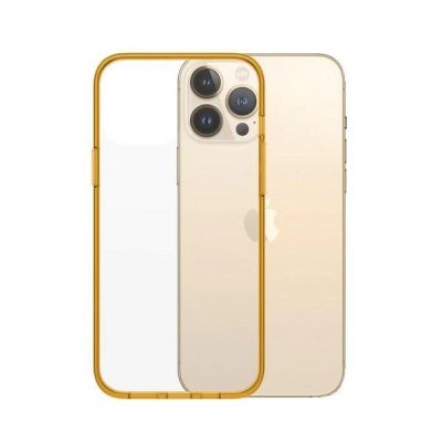 2. PanzerGlass ClearCase Antibacterial Military Grade Certified Case for iPhone 13 Pro Max - Transparent Yellow