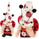 6. GNOME LADYBUG GIRL 24CM SPRING DECORATION