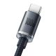 3. Baseus Crystal Shine Series cable USB cable for fast charging and data transfer USB Type A - USB Type C 100W 2m black (CAJY000501)