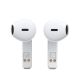 8. TWS Joyroom JR-TC1 IceLens Series wireless headphones with LED lights - white