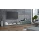 TV cabinet LIFE 300/42/35 white/grey gloss