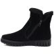 3. Women’s Black Lined Leather Ankle Boots Vinceza 133126
