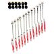 FISCHER 10x80 Expansion Plugs with Screws for BenchK Wall Bars, 12 pcs, BENCHK PS12