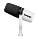 2. Shure MV7+-W - Voice-Over/Vocal Microphone with XLR/USB-C Connector White