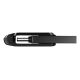 10. SanDisk Ultra Dual GO SDDDC3-128G-G46 pendrive (128GB; USB 3.0, USB-C; black)