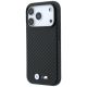 2. BMW M Carbon Metal Logo MagSafe Case for iPhone 17 Pro Max / 18 Pro Max - Black