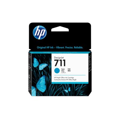 HP ink blue HP 711, HP711=CZ130A, 29 ml