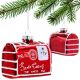 GLASS BALL FORM LETTER TO SANTA CLAUS - SNOWMAN