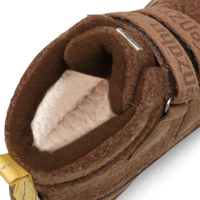 9. Affenzahn Comfy Tiger Recycled Wool Barefoot Winter Boots (01250-70003)
