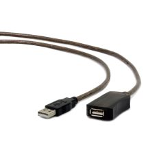 GEMBIRD UAE-01-5M cable (USB 2.0 M - USB 2.0 F; 5m; black)