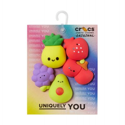 3. Crocs Jibbitz™ Squish Fruits 5 Pack Pins 10012181