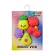 3. Crocs Jibbitz™ Squish Fruits 5 Pack Pins 10012181