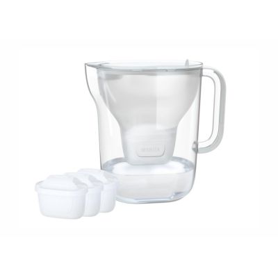 Brita Essential XL jug + 3 cartridges (white)