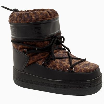 O'neill women's Lisa F High snow boots, leopard print, insulated, winter