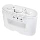 3. Albrecht Klaro Portable Stereo Speaker White 4 W
