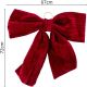 20. DECORATIVE BURGUNDY BOW 67x72x9CM MICA