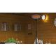 7. Sunred SMQ2000A Indoor and Outdoor Heater Black 2000W Quartz Electric Heater