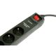 ENERGENIE SPF5-C-10 Power Strip (5 x UTE; 3 m; black)