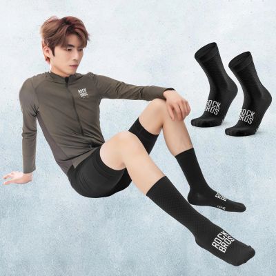 2. Rockbros 49210016001 ROAD TO SKY Cycling Socks 36-38 cm - Black