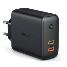 AUKEY PA-D2 36W 2XUSB-C PD WALL CHARGER