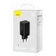 5. GaN 2xUSB C 1xUSB 65W fast charger Baseus GaN5 Pro + USB C - USB C 100W cable - black