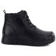 2. Women's comfortable leather ankle boots, black, Cambell RI15302
