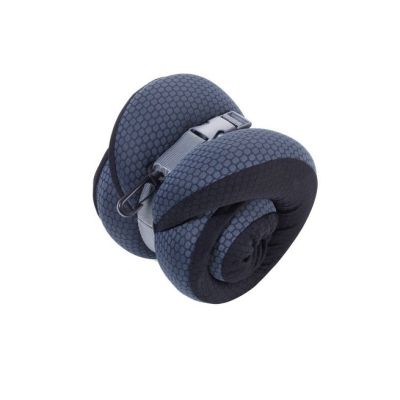 3. TROIKA BBG61/GY Travel Pillow Black, Gray