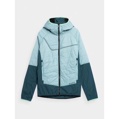 4. Men's trekking jacket with primaloft® black insulation eco filling 4F 4FSS23TDJAM101-34S