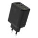 Dudao A29 65W GaN Wall Charger 2 x USB-C + 1 x USB-A - Black